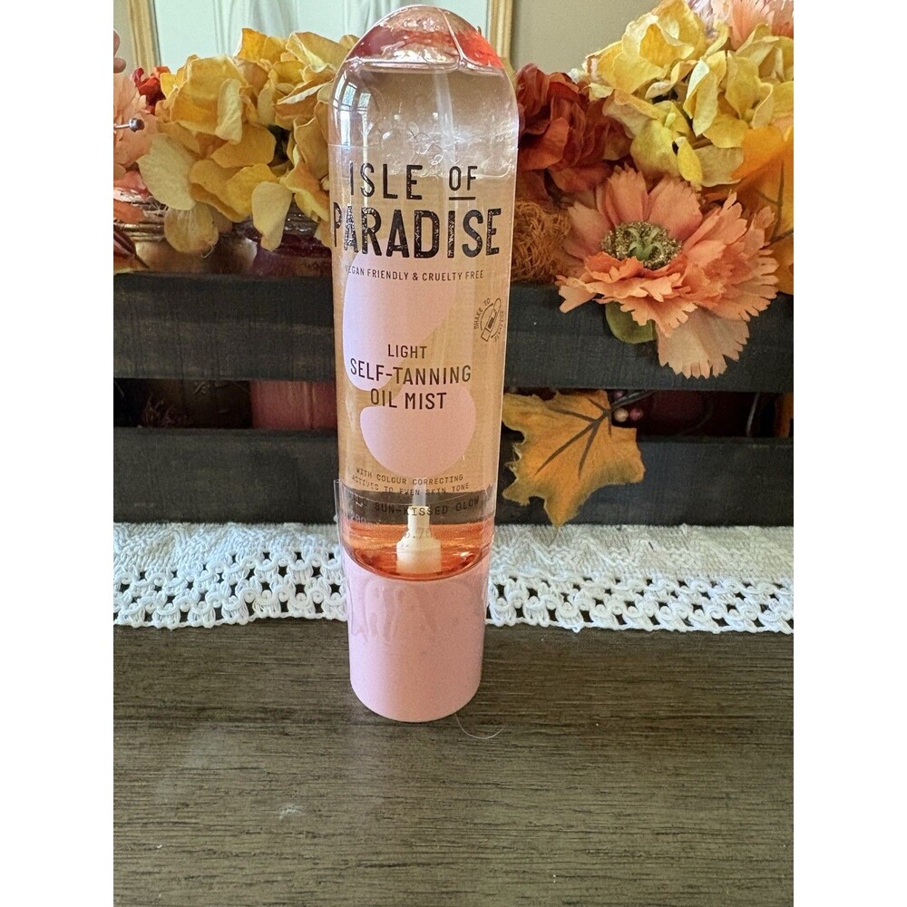 Isle of Paradise Self Tanning Oil Mist, Light, 6.76 fl oz (200 Ml)